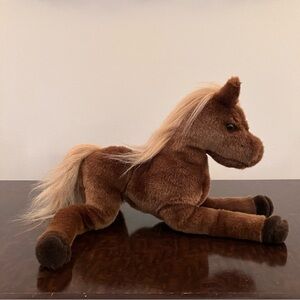 NWT Vintage Trail Douglas The Cuddle Toy  Chestnut Horse Stuffed Animal Plush